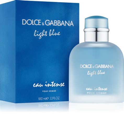 dolce gabbana light blue hombre intense|d&g light blue eau intense.